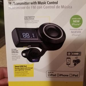 FM Transmitter With Music Control